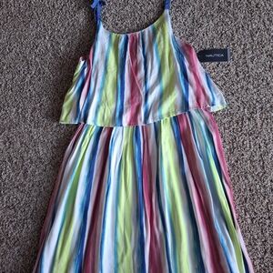 Nautica Kids Vibrant Striped Dress
